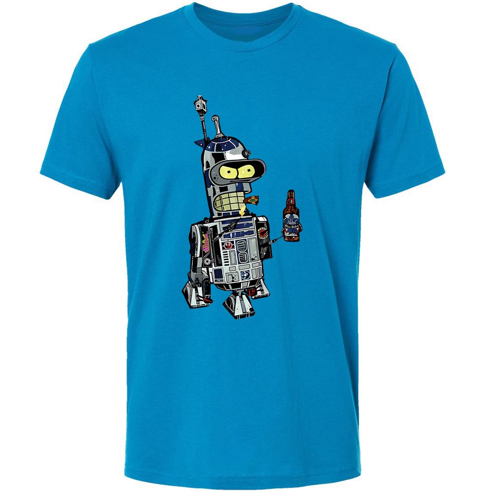 Premium Unisex T-Shirt - QJS2HFVV - Turquoise - 4