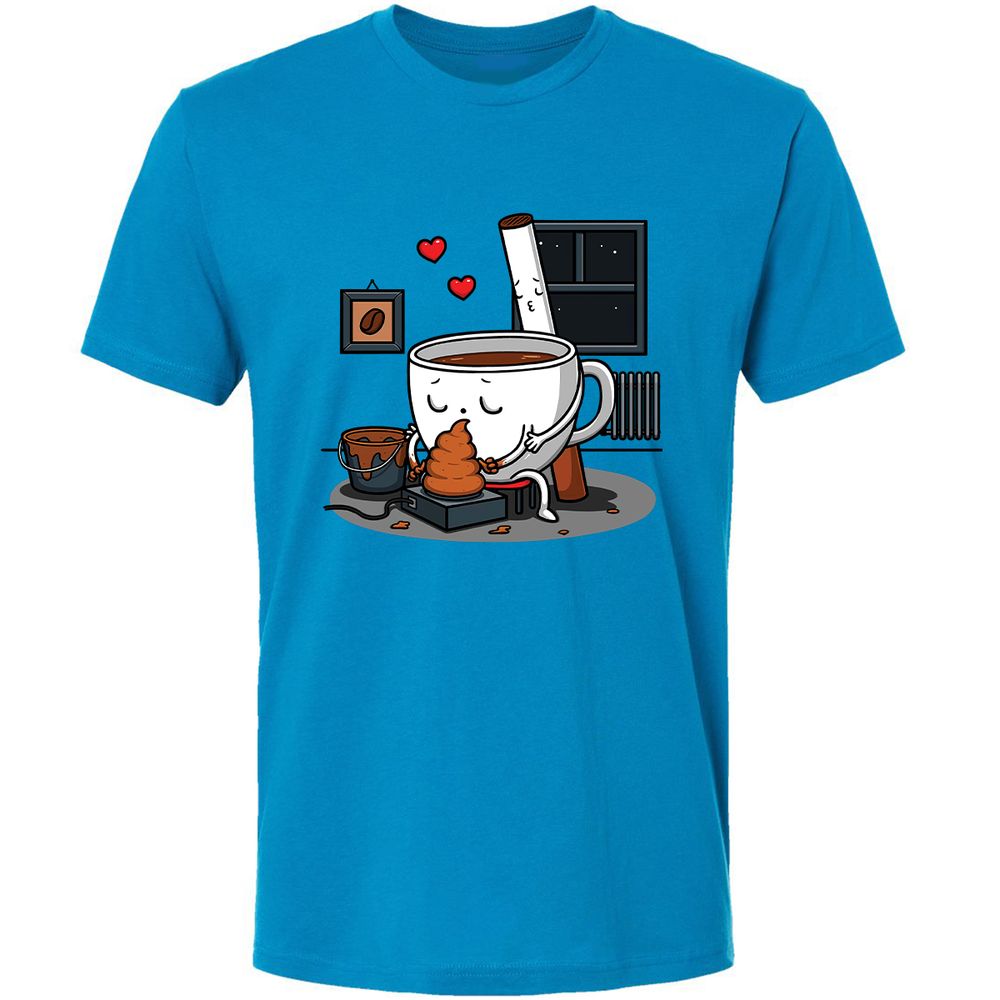 Premium Unisex T-Shirt - UXH3F2HC - Turquoise - 4