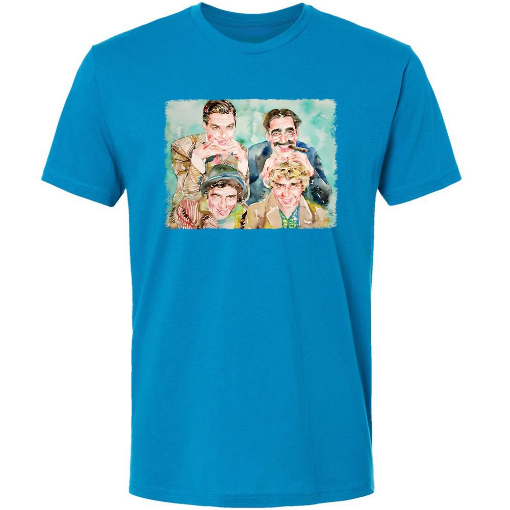 Premium Unisex T-Shirt - SNBBGE8D - Turquoise - 4