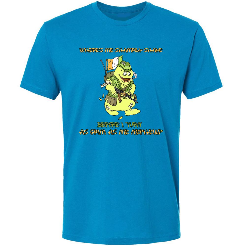 Premium Unisex T-Shirt - U3QFPTEX - Turquoise - 4