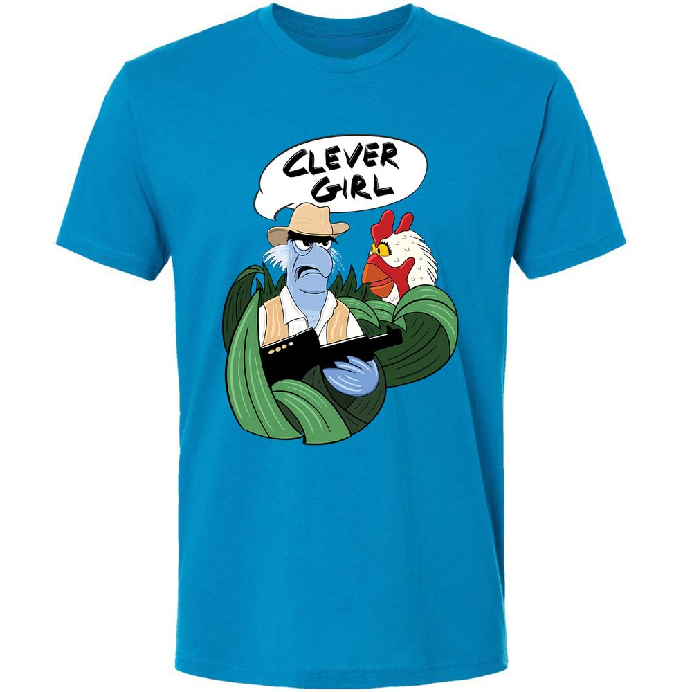 Premium Unisex T-Shirt - 5QLEC66E - Turquoise - 4