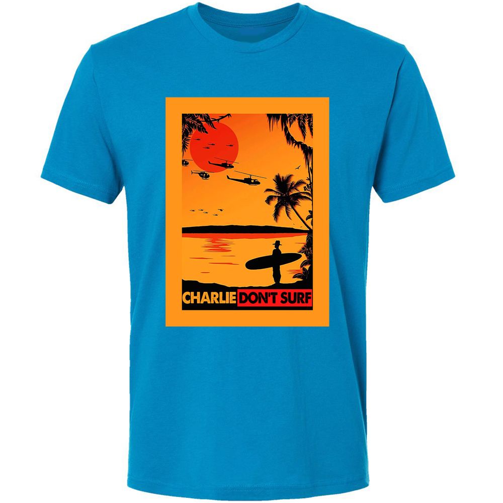 Premium Unisex T-Shirt - EMVER4GU - Turquoise - 4