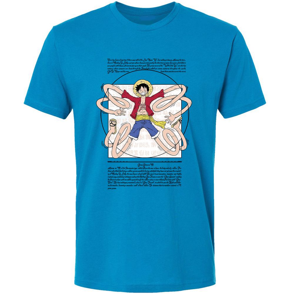Premium Unisex T-Shirt - LVAED2WP - Turquoise - 4