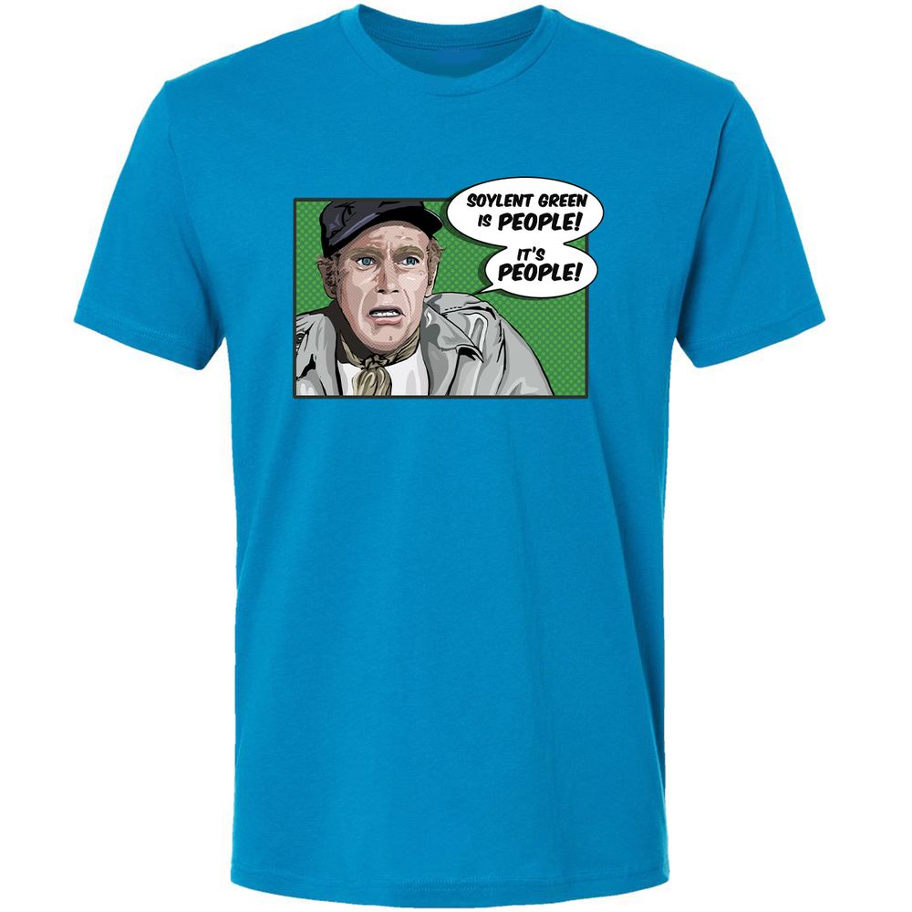 Premium Unisex T-Shirt - F6NAELVR - Turquoise - 4
