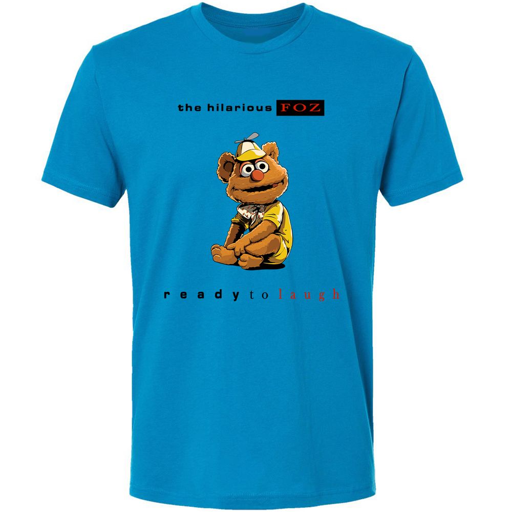 Premium Unisex T-Shirt - 8H1MZXY4 - Turquoise - 4