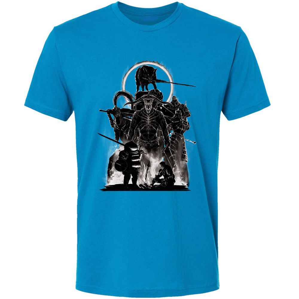 Premium Unisex T-Shirt - 3UKEF935 - Turquoise - 4