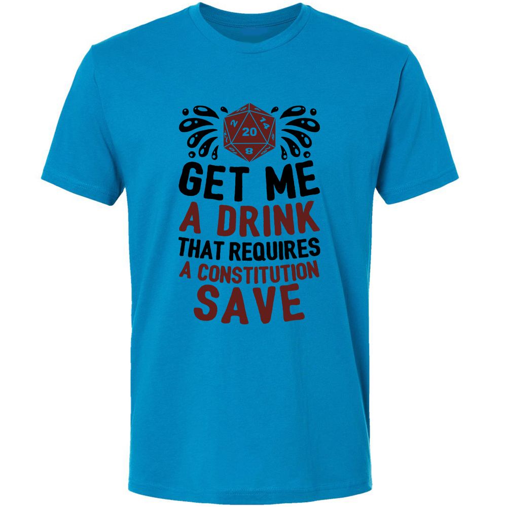 Premium Unisex T-Shirt - RJWYA5B2 - Turquoise - 4