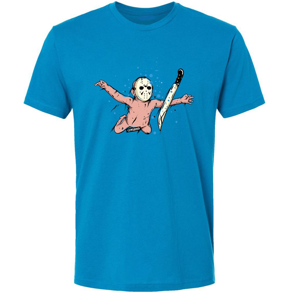 Premium Unisex T-Shirt - TEBWG5CG - Turquoise - 4