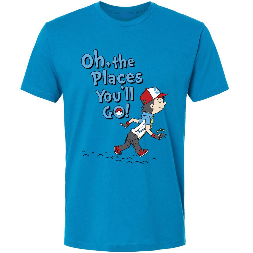 Premium Unisex T-Shirt - V5TRGBSQ - Turquoise - 4