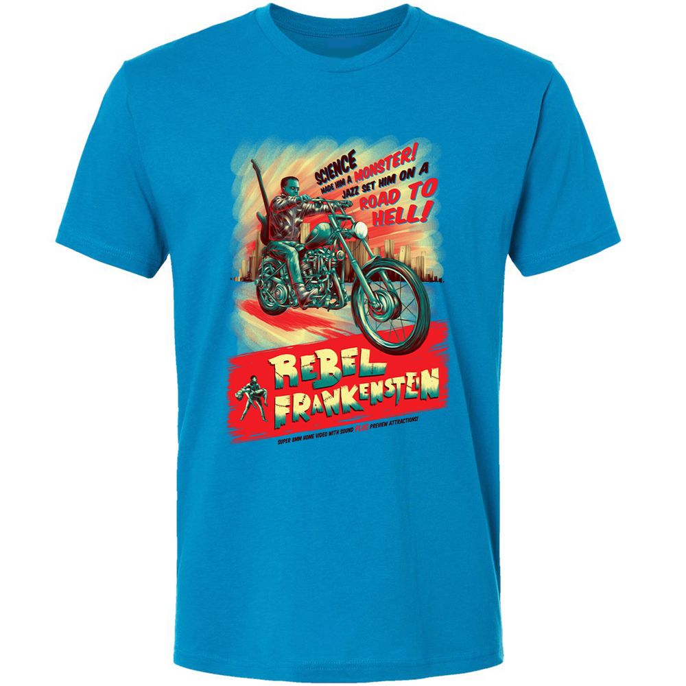 Premium Unisex T-Shirt - NPAVYMW1 - Turquoise - 4