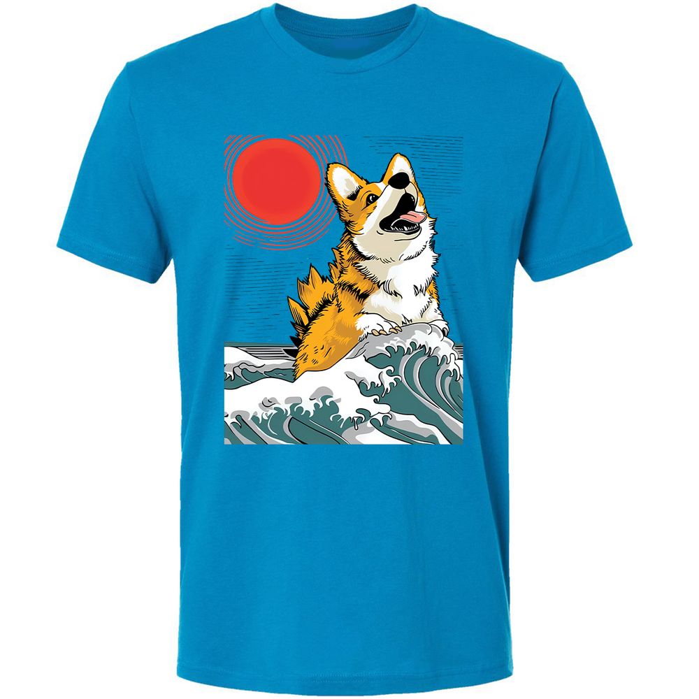 Premium Unisex T-Shirt - G5KPVUPJ - Turquoise - 4