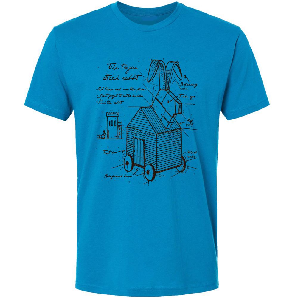 Premium Unisex T-Shirt - RM9EJ8LD - Turquoise - 4