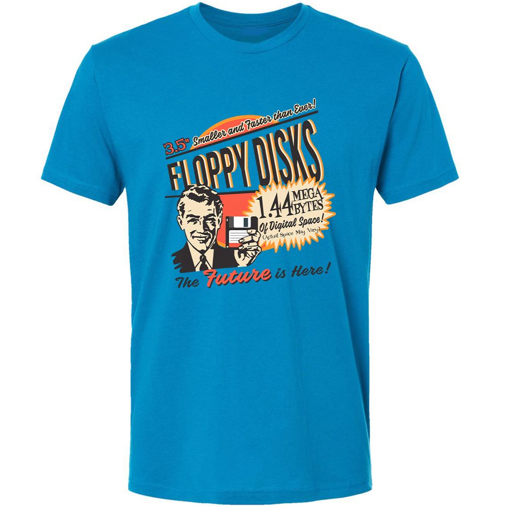 Floppy Disk Retro - Turquoise - 4