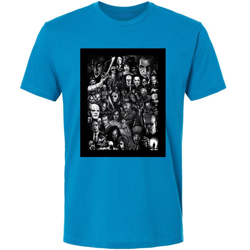 Premium Unisex T-Shirt - HQG7QN92 - Turquoise - 4