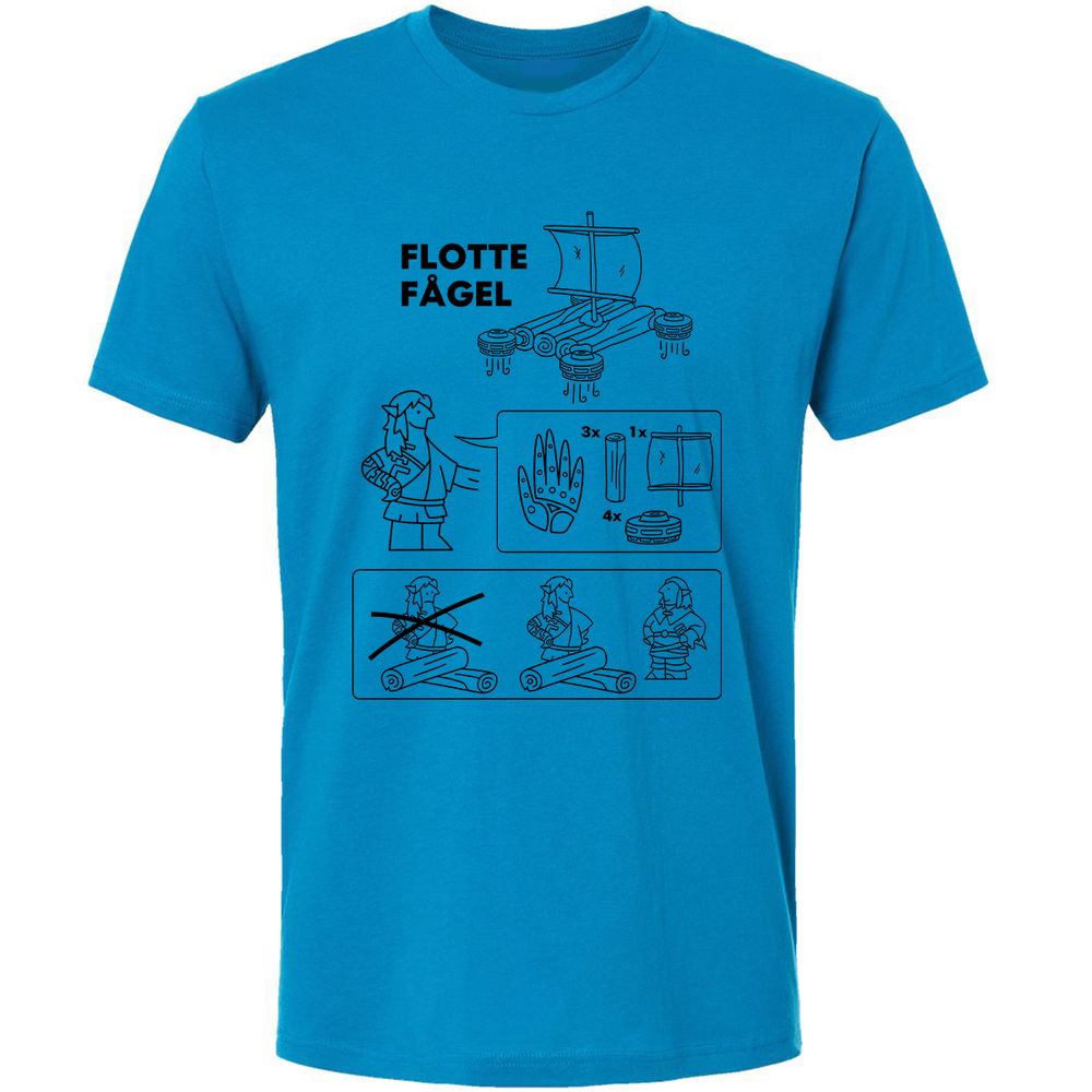 Premium Unisex T-Shirt - GTMHSY72 - Turquoise - 4