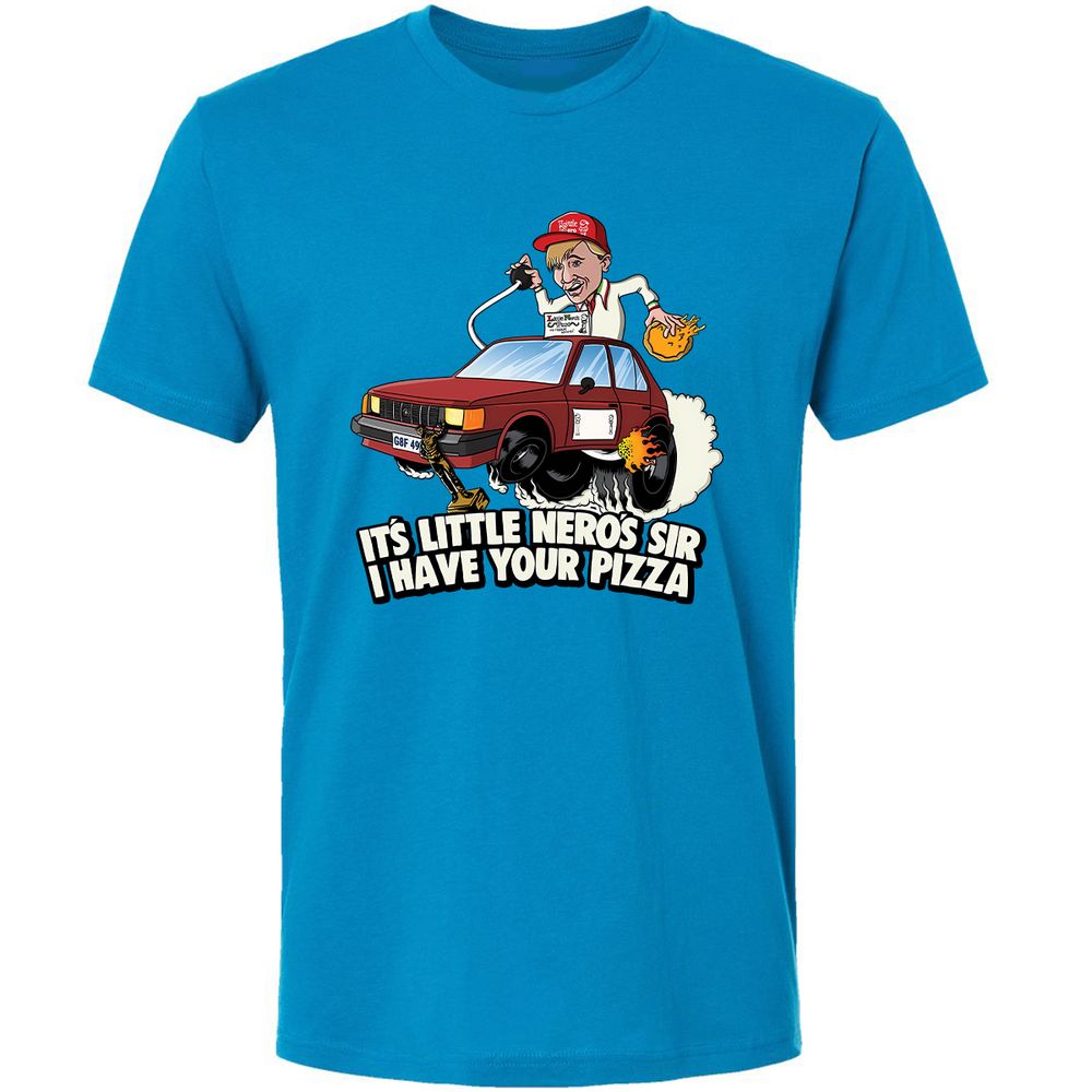 Little Nero's I have your pizza! - Turquoise - 4