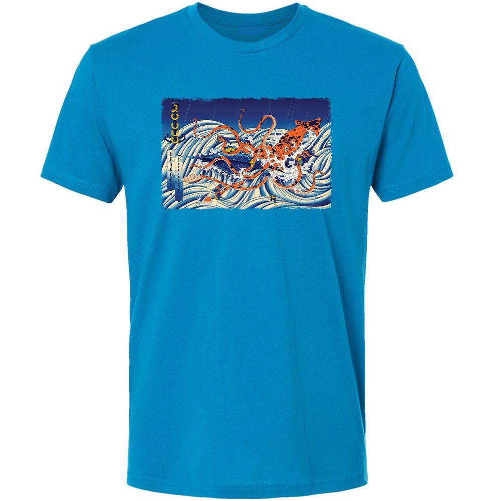 Premium Unisex T-Shirt - JWKWMTUV - Turquoise - 4