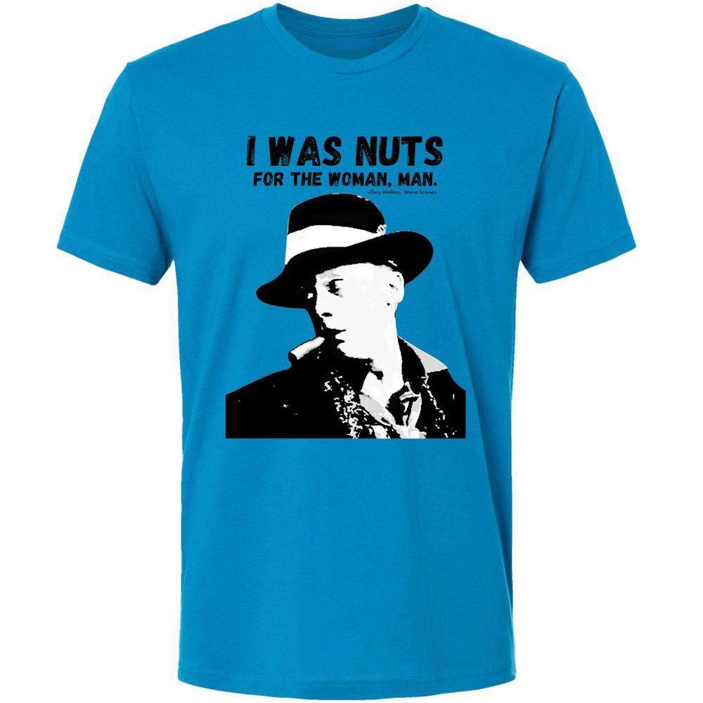 I was nuts for the woman, man - Turquoise - 4