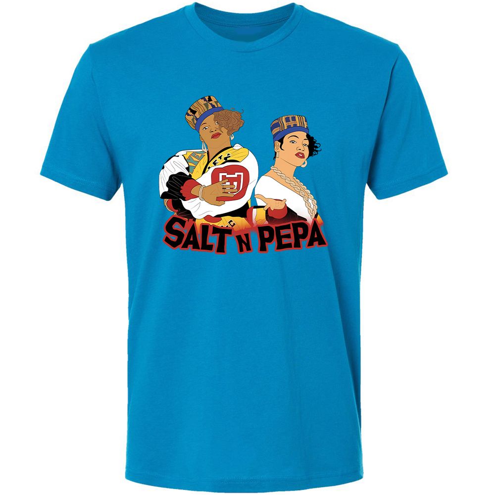 Premium Unisex T-Shirt - White - Turquoise - 4