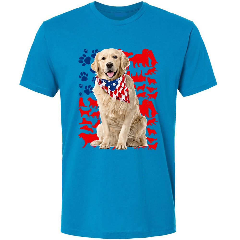Premium Unisex T-Shirt - X37RDJ42 - Turquoise - 4