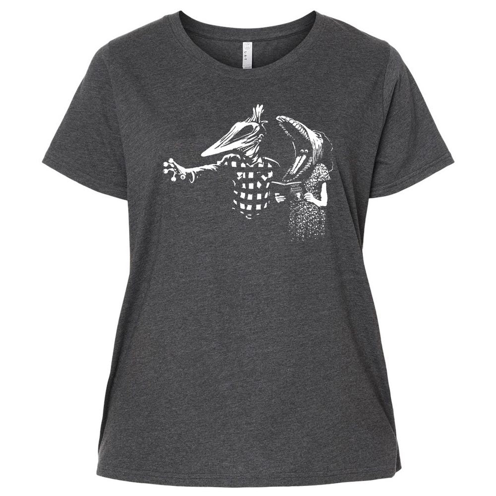 Ladies Curvy Jersey - 5WTKU82J - Vintage Smoke - 4