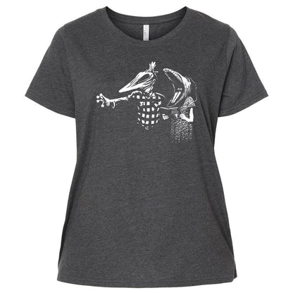 Ladies Curvy Jersey - 5WTKU82J - Vintage Smoke - 4