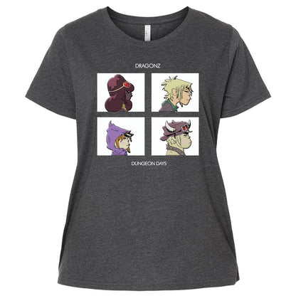 Ladies Curvy Jersey - 4PDUQK5Q - Vintage Smoke - 4