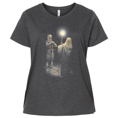 Ladies Curvy Jersey - CFJKN5RW - Vintage Smoke - 4