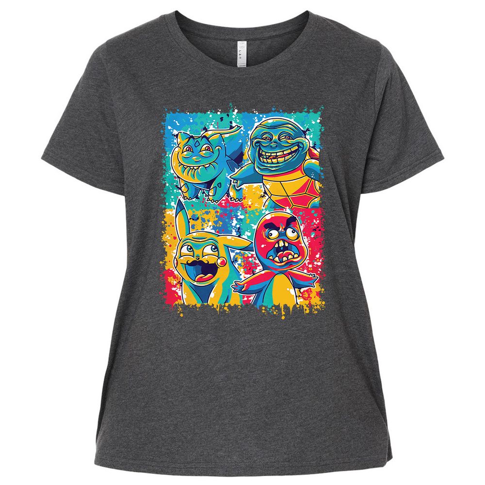 Ladies Curvy Jersey - J4YPTLZG - Vintage Smoke - 4