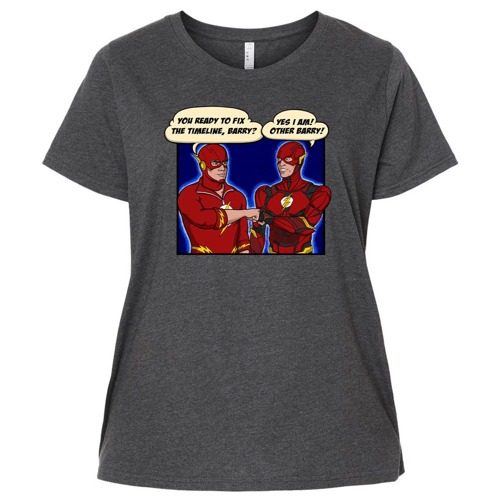 Ladies Curvy Jersey - R4BUX3TW - Vintage Smoke - 4