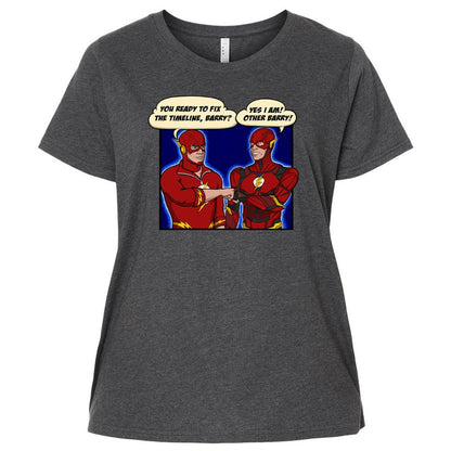 Ladies Curvy Jersey - R4BUX3TW - Vintage Smoke - 4