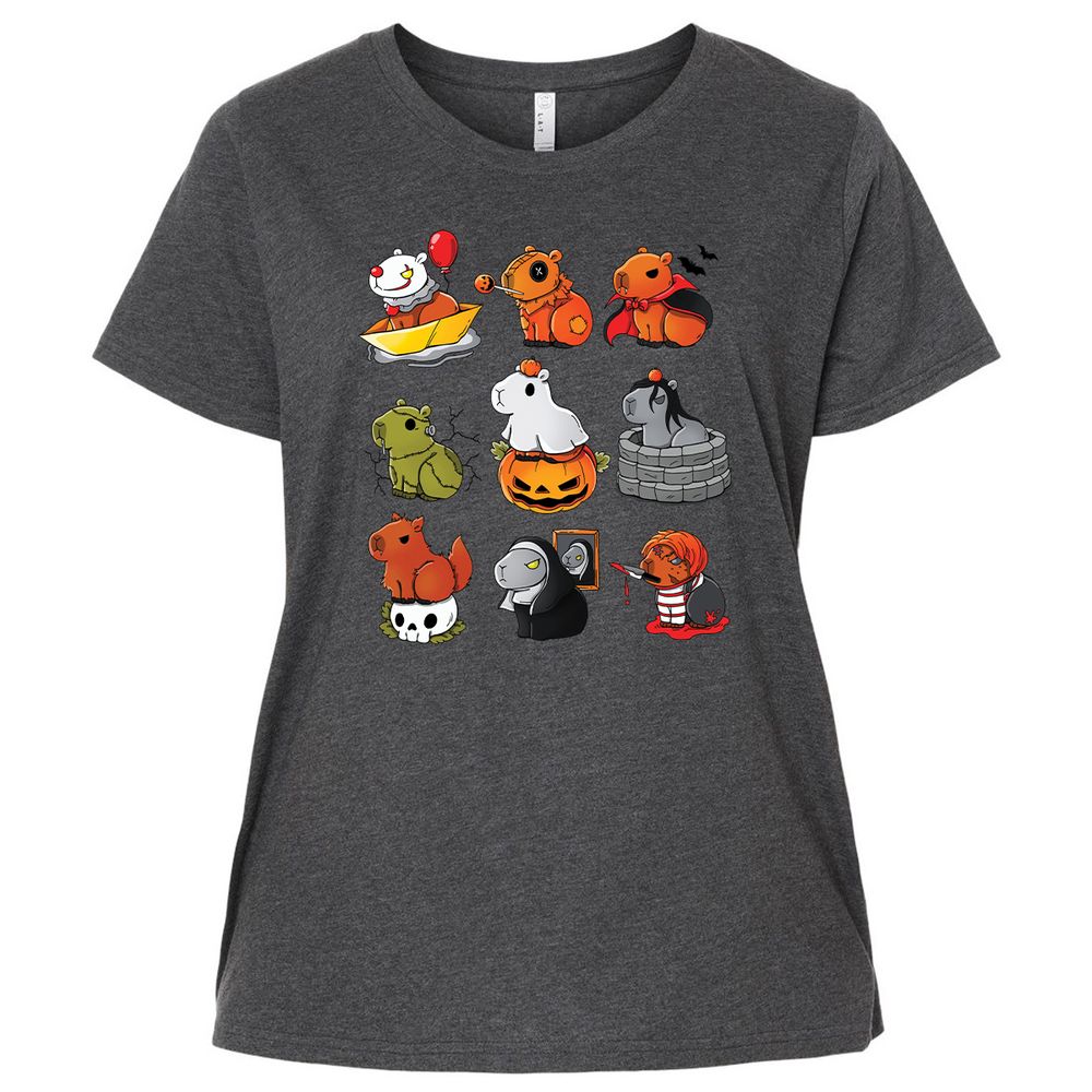 Ladies Curvy Jersey - HABC3XSE - Vintage Smoke - 4