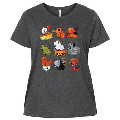 Ladies Curvy Jersey - HABC3XSE - Vintage Smoke - 4