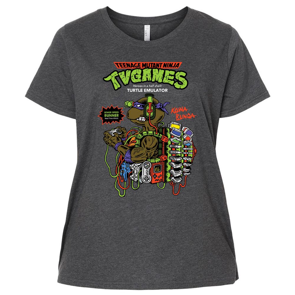 Ladies Curvy Jersey - XJS6AKEJ - Vintage Smoke - 4