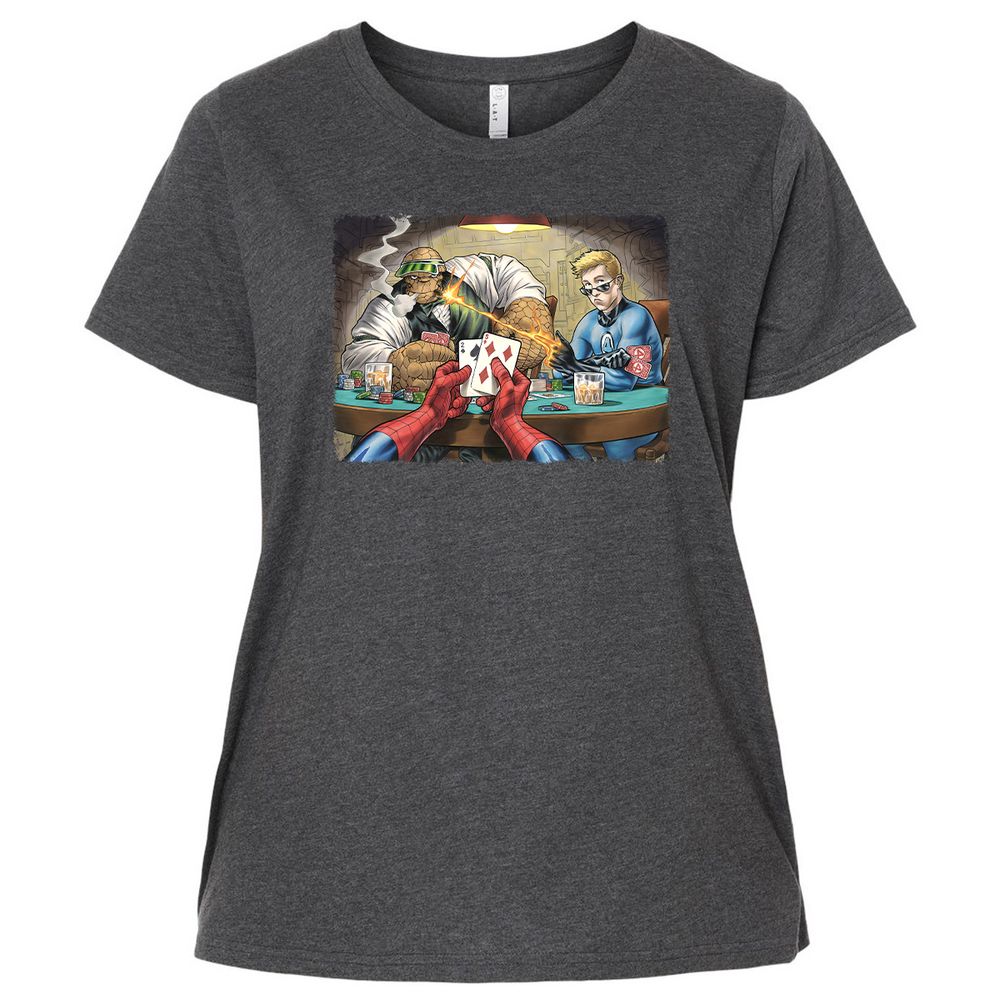 Ladies Curvy Jersey - RA4488JA - Vintage Smoke - 4