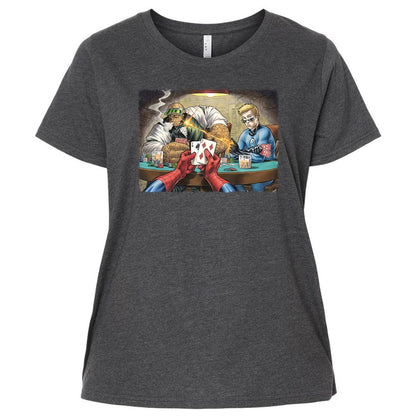 Ladies Curvy Jersey - RA4488JA - Vintage Smoke - 4