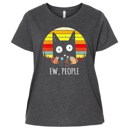 Ladies Curvy Jersey - C78JNPMF - Vintage Smoke - 4