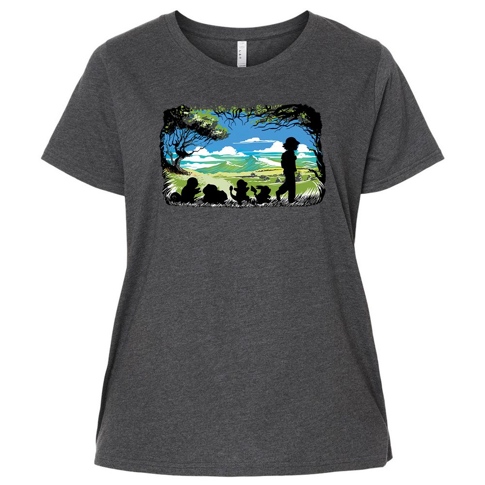 Ladies Curvy Jersey - 1A14S8LB - Vintage Smoke - 4