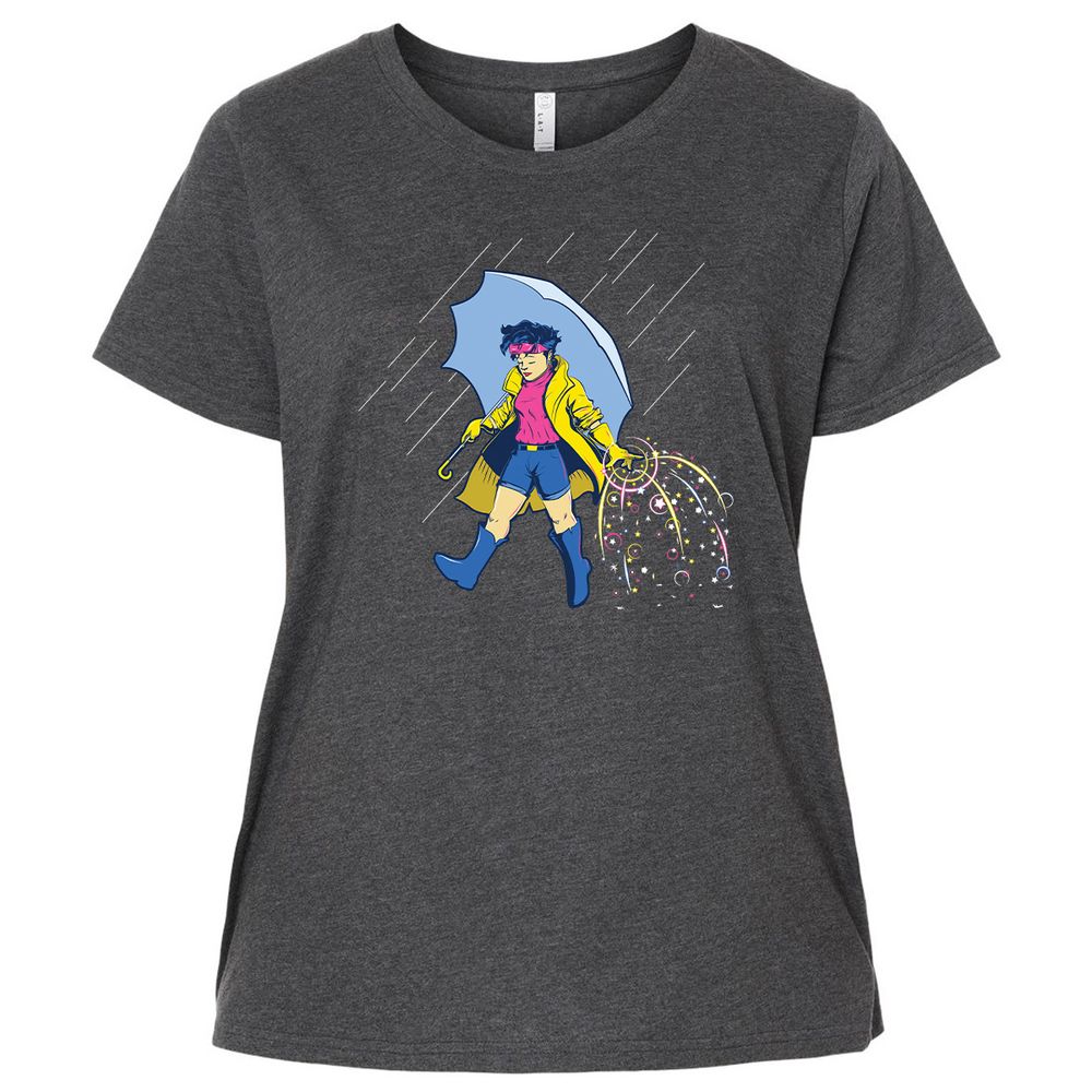 Ladies Curvy Jersey - JUQZP4KY - Vintage Smoke - 4