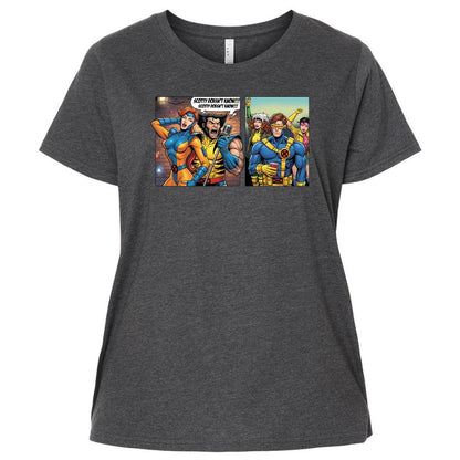 Ladies Curvy Jersey - UWR2K8XZ - Vintage Smoke - 4