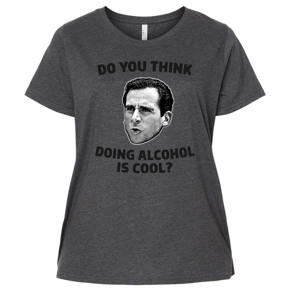 Ladies Curvy Jersey - ASQLX4U8 - Vintage Smoke - 4