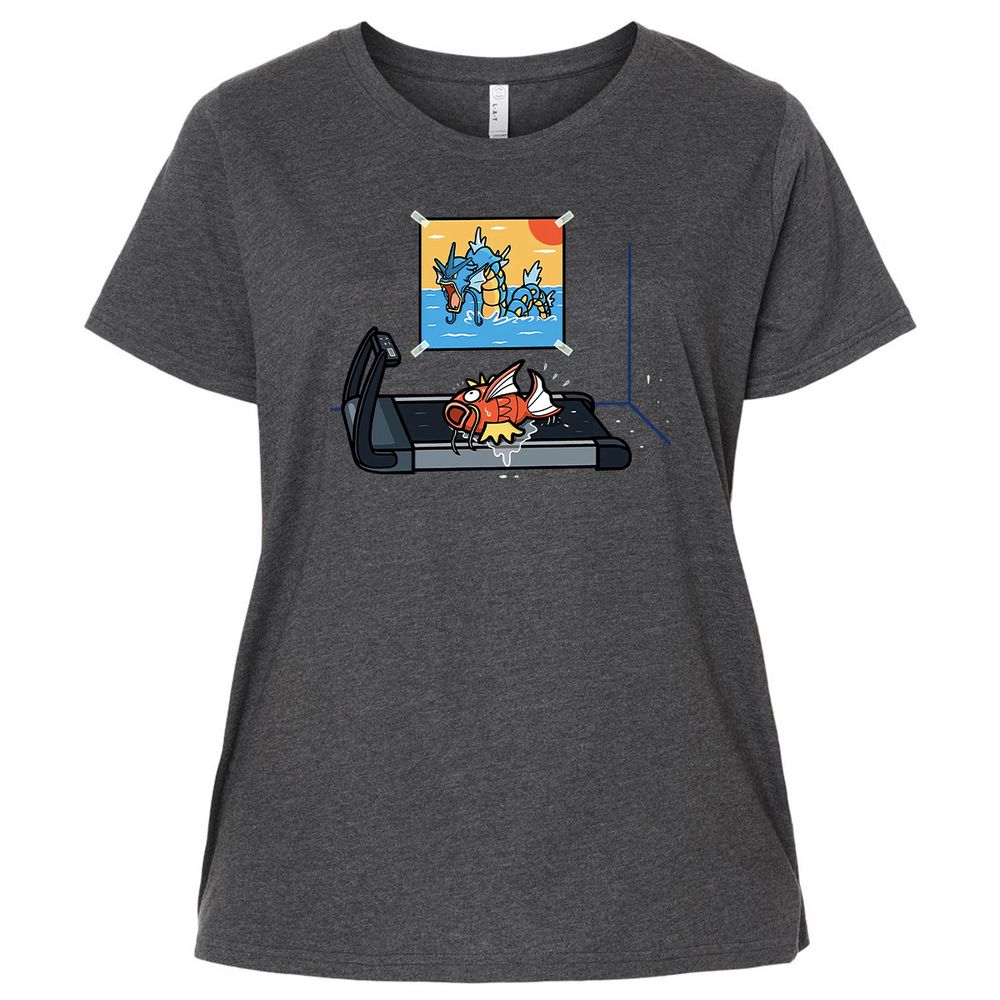 Ladies Curvy Jersey - XRCQ44G8 - Vintage Smoke - 4