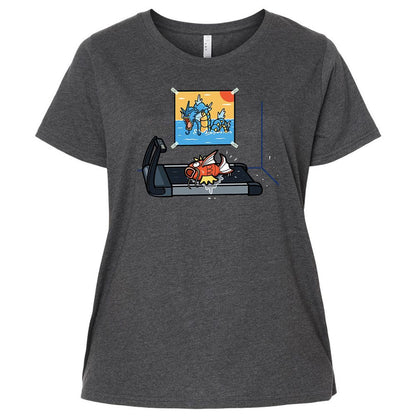 Ladies Curvy Jersey - XRCQ44G8 - Vintage Smoke - 4