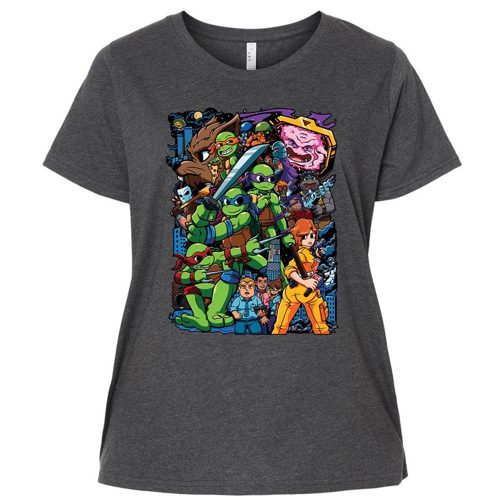 Ladies Curvy Jersey - F4965KFA - Vintage Smoke - 4