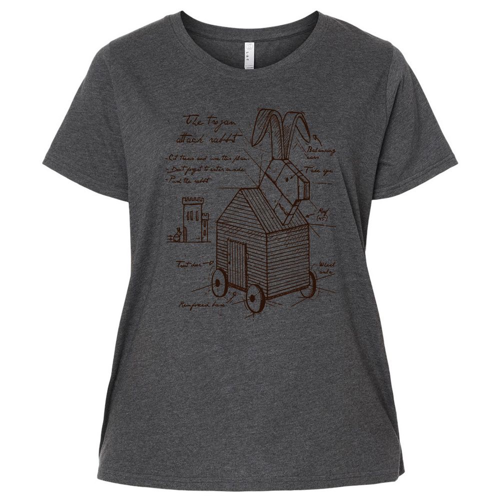 Ladies Curvy Jersey - 914CHFVE - Vintage Smoke - 4