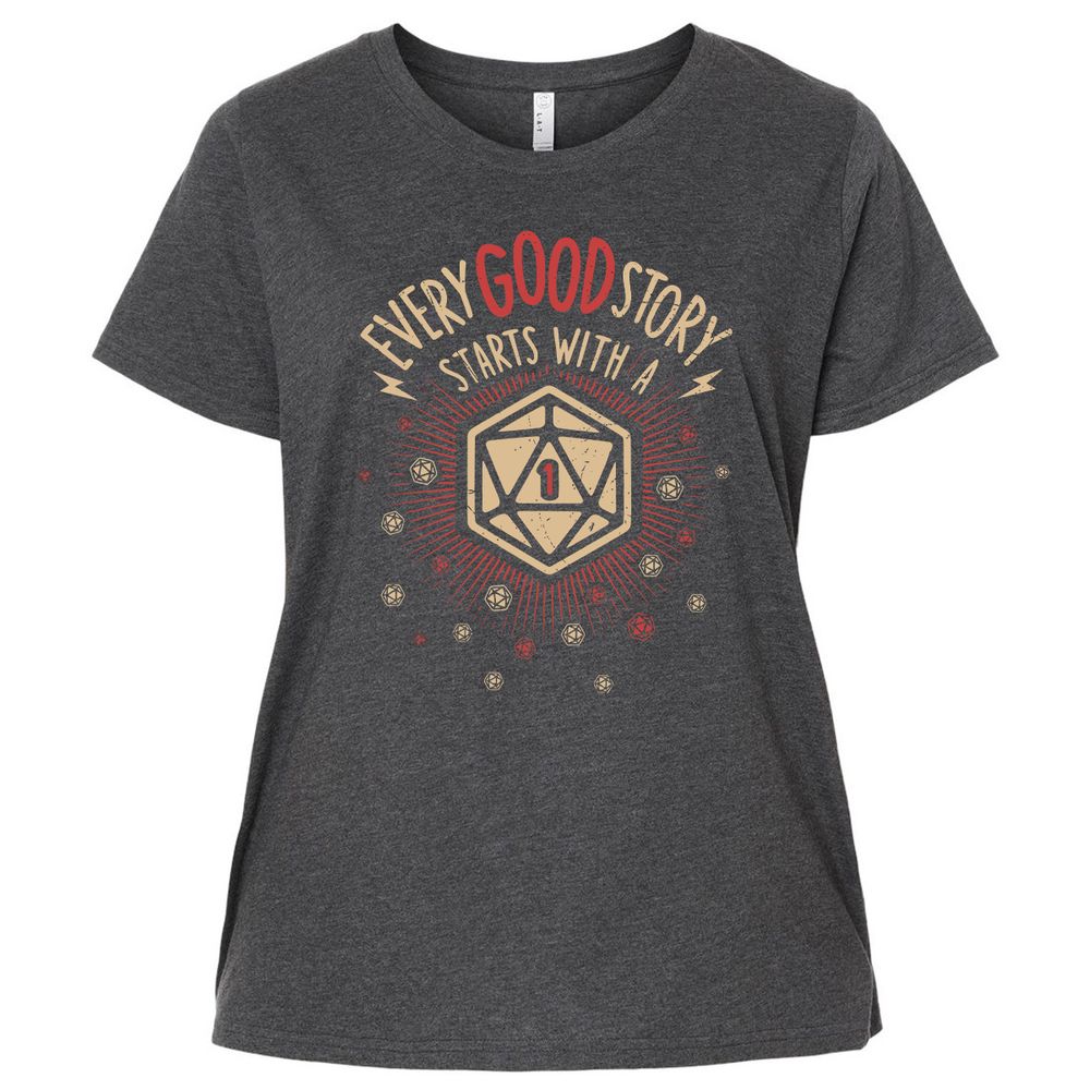 Ladies Curvy Jersey - ENWTUW33 - Vintage Smoke - 4