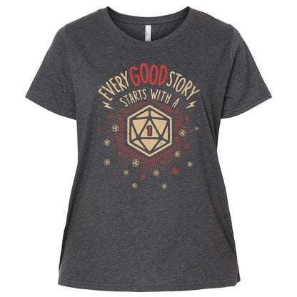 Ladies Curvy Jersey - ENWTUW33 - Vintage Smoke - 4