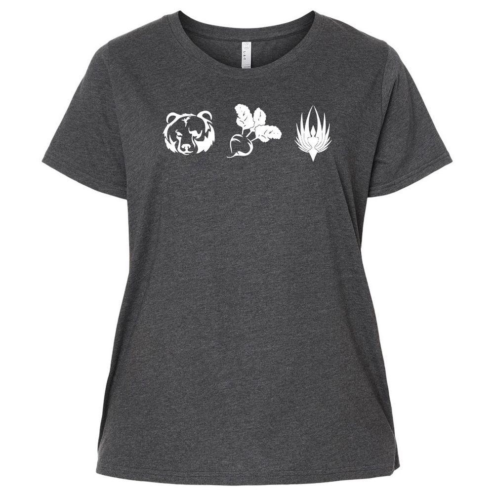 Ladies Curvy Jersey - 14D3NFDK - Vintage Smoke - 4