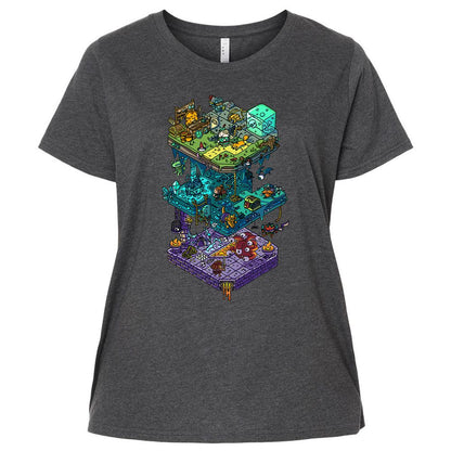 Ladies Curvy Jersey - AAHEV4QY - Vintage Smoke - 4