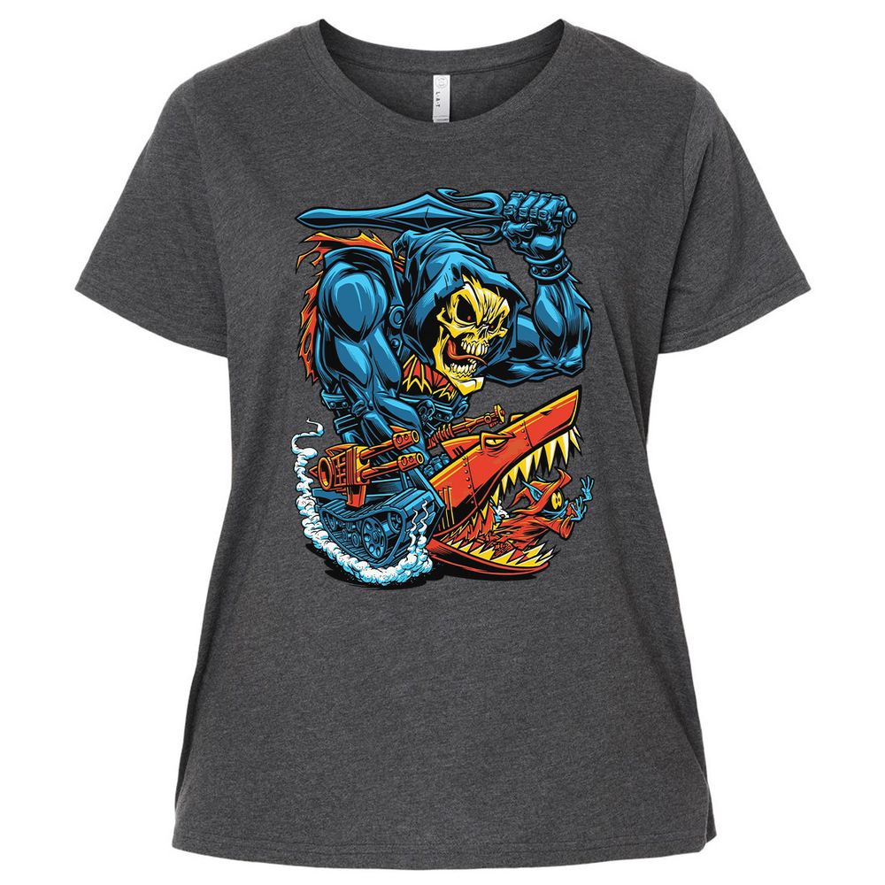 Ladies Curvy Jersey - JSG87ZG3 - Vintage Smoke - 4